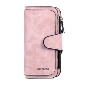 Women’s Retro Minimalist Short Wallet/Clutch/ Credit Card Case - NWT